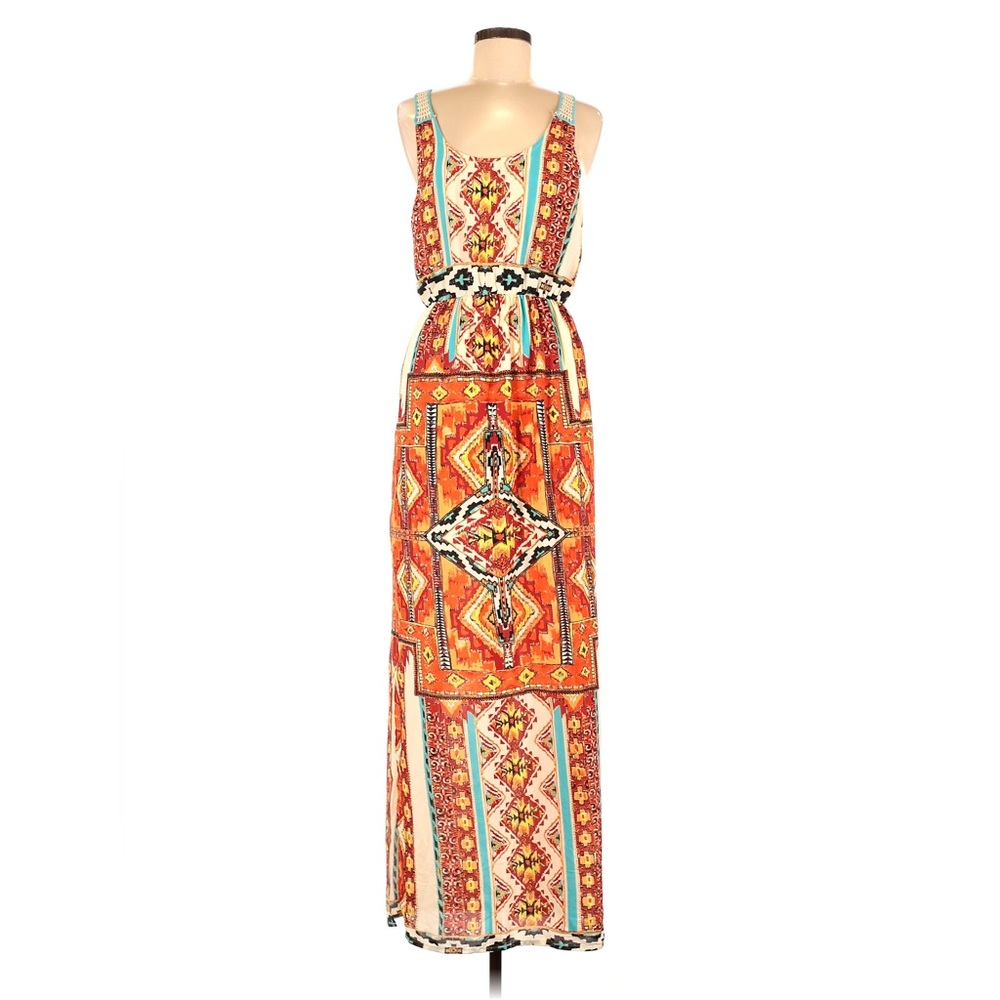 Jealous Tomato Crochet Racerback Maxi Dress - S - Picture 2 of 4